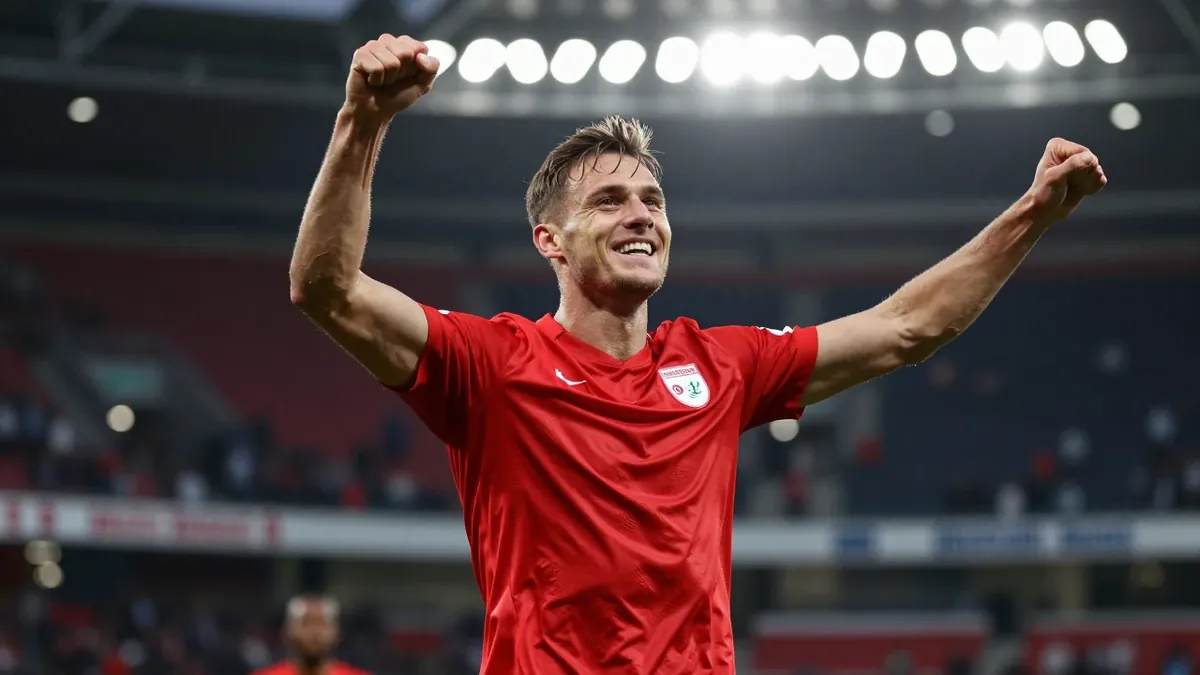 Michael Gregoritsch scored the opening goal in FC Augsburg's 1-0 home win over Schalke 04 on August 30 at the WWK Arena...